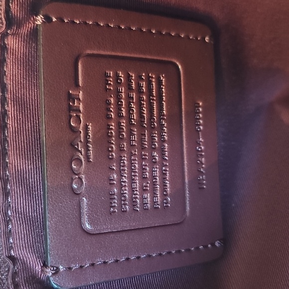 Coach Pink Pebbled Leather Tote Bag EUC - Picture 3 of 6